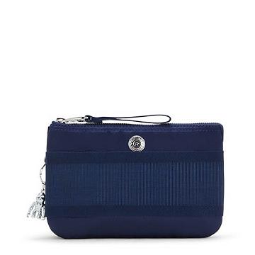 Plecaki Kipling Creativity Extra Large Metallic Wristlet Granatowe | PL 1148ZU